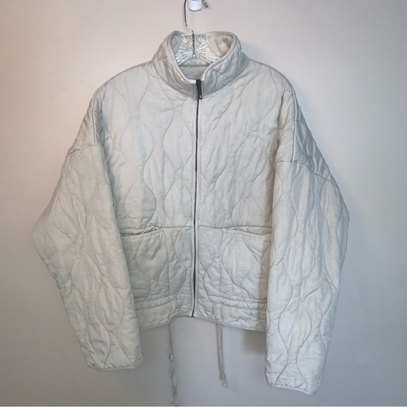 Zara Quilted Cotton Jacket XL - Picture 5 of 13